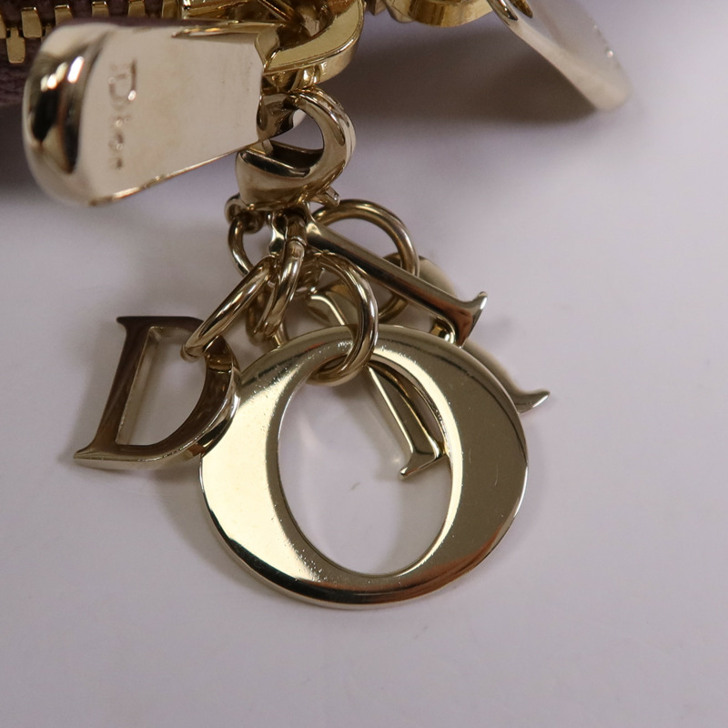 Dior 羊皮皮革Lady Dior Call'in Dior金扣鏈帶手挽肩背兩用袋-9