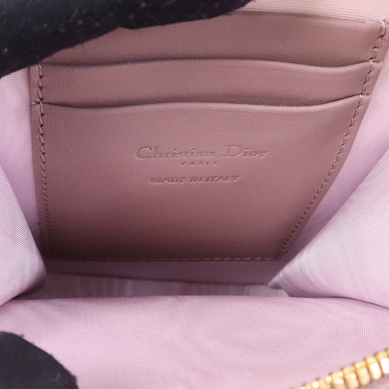 Dior 羊皮皮革Lady Dior Call'in Dior金扣鏈帶手挽肩背兩用袋-10