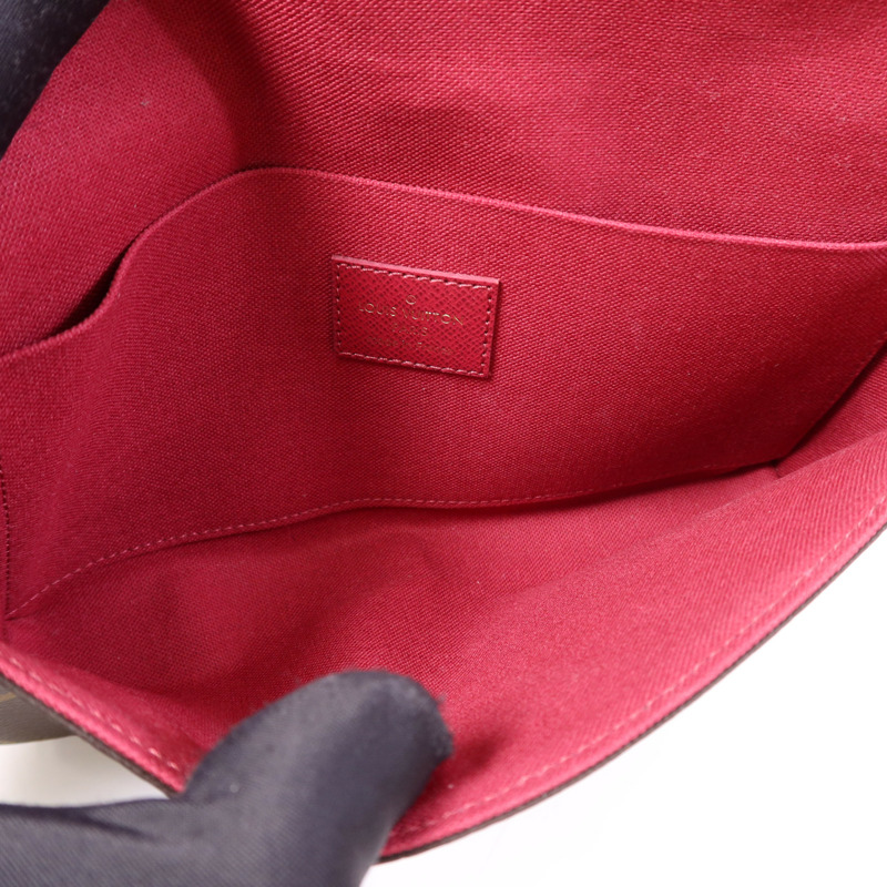 LOUIS VUITTON Monogram Pochette Felicie金扣鏈帶肩背袋-11