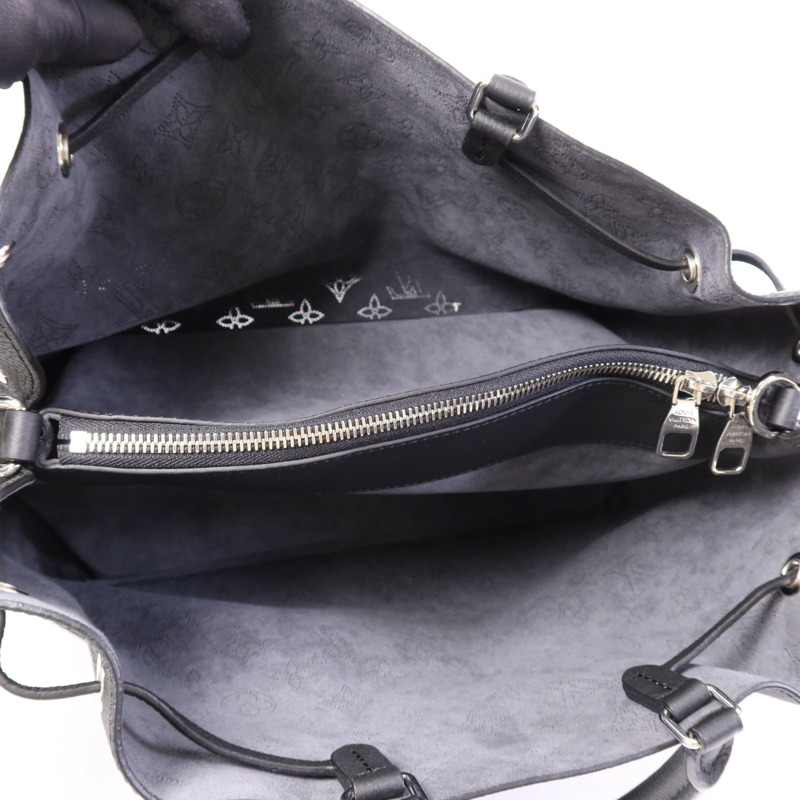 LOUIS VUITTON Mahina Bella Tote銀扣手挽肩背兩用袋-11