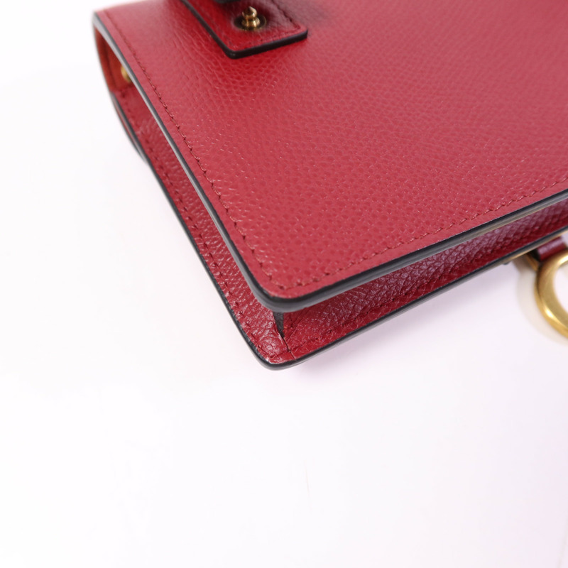 Dior 牛皮皮革Saddle Pouch Belt Bag金扣腰包-7