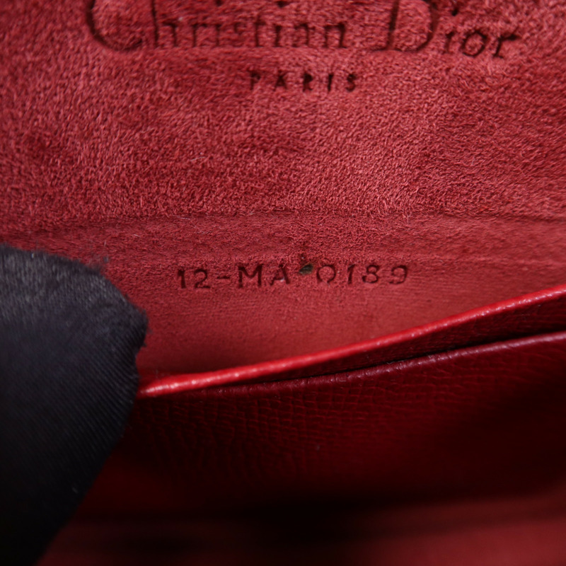 Dior 牛皮皮革Saddle Pouch Belt Bag金扣腰包-13