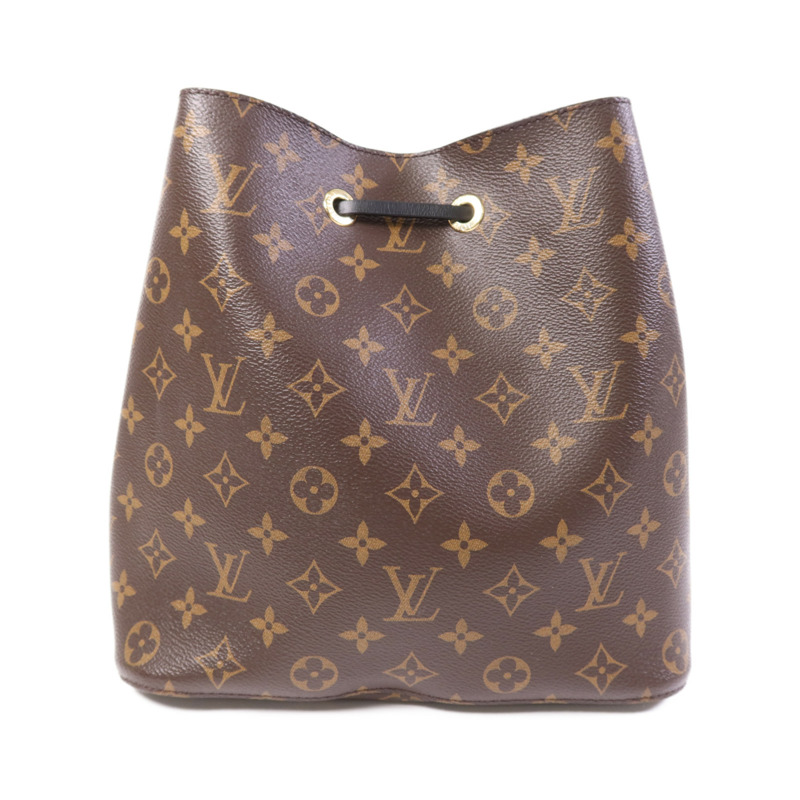 LOUIS VUITTON Monogram Neo Noe MM金扣肩背袋-1