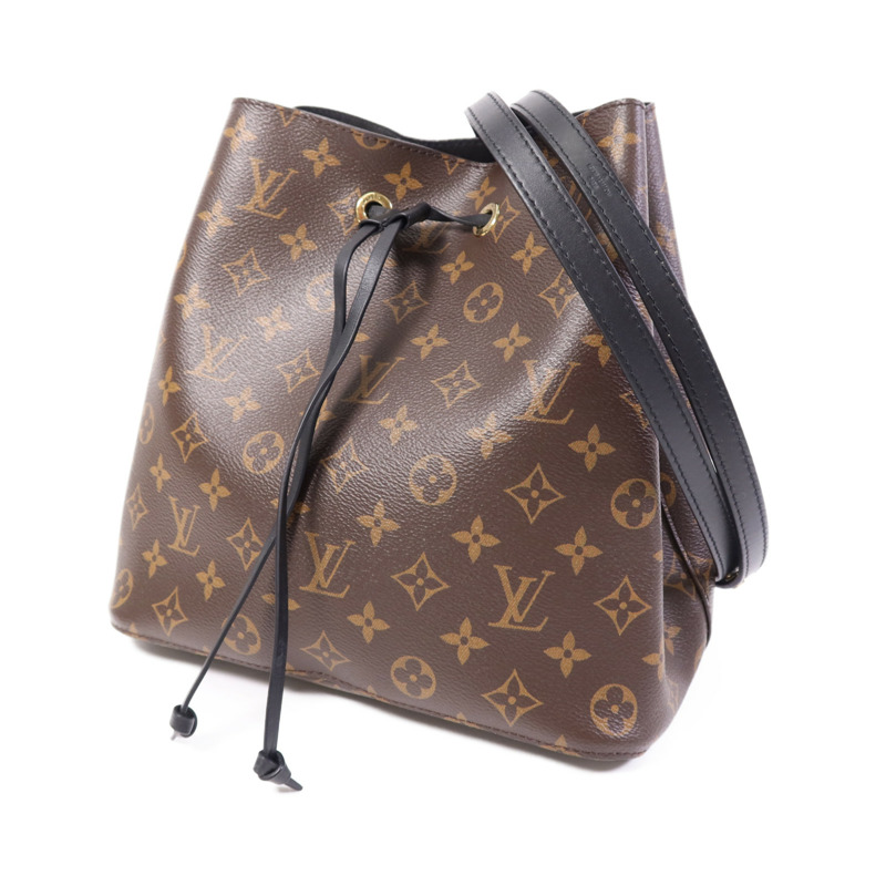 LOUIS VUITTON Monogram Neo Noe MM金扣肩背袋-2