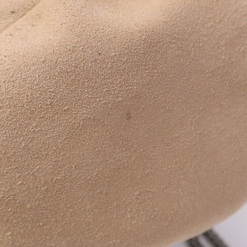 GUCCI 牛皮皮革GG Marmont Bucket銀扣鏈帶肩背袋-14