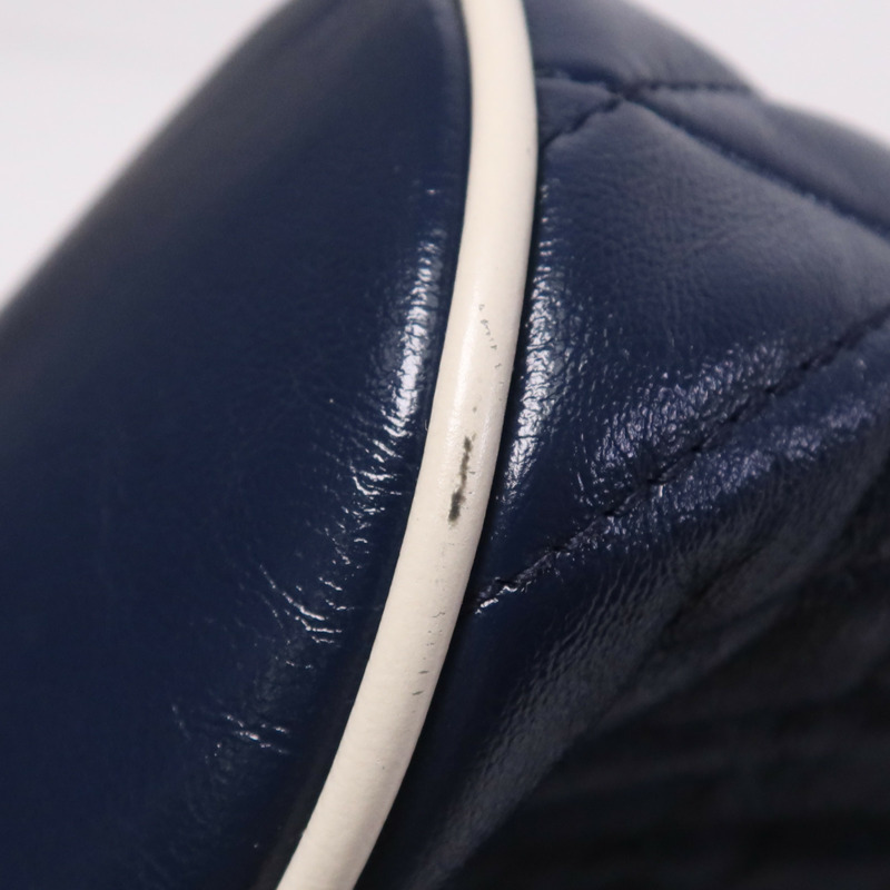 GUCCI 牛皮皮革GG Marmont Bucket銀扣鏈帶肩背袋-16