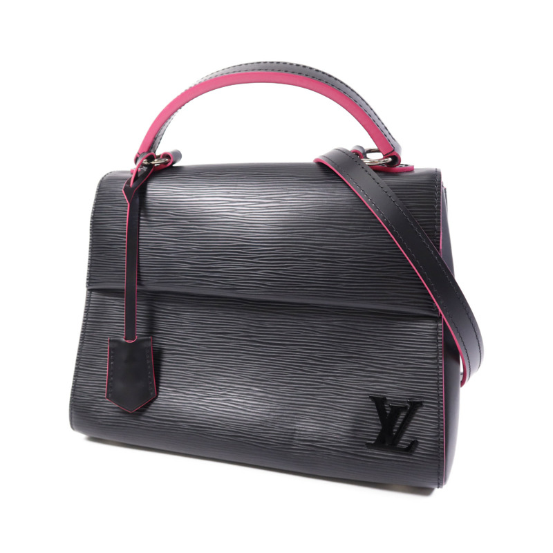 LOUIS VUITTON Epi Cluny BB銀扣手挽肩背兩用袋-2