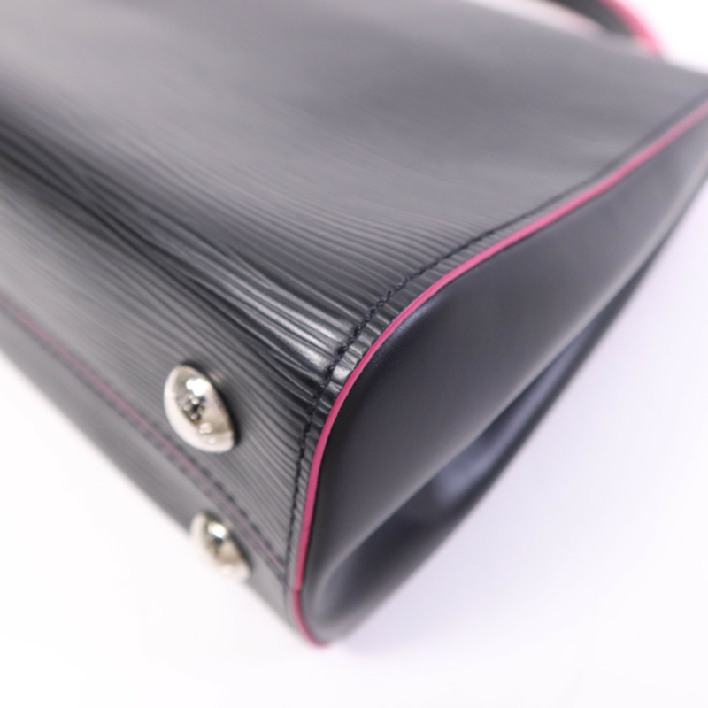 LOUIS VUITTON Epi Cluny BB銀扣手挽肩背兩用袋-6
