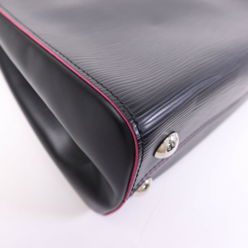 LOUIS VUITTON Epi Cluny BB銀扣手挽肩背兩用袋-7