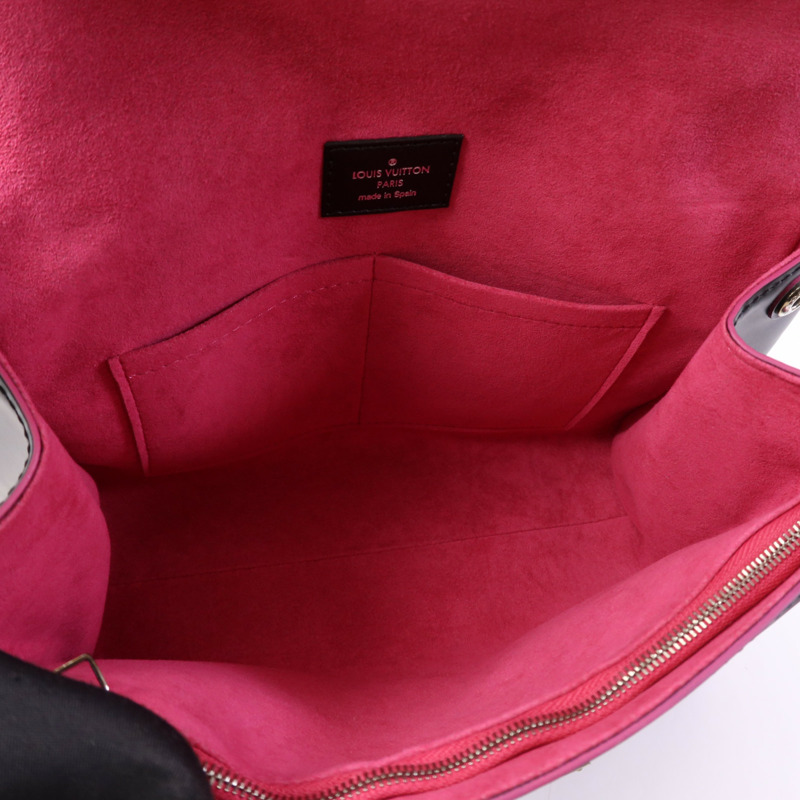 LOUIS VUITTON Epi Cluny BB銀扣手挽肩背兩用袋-12