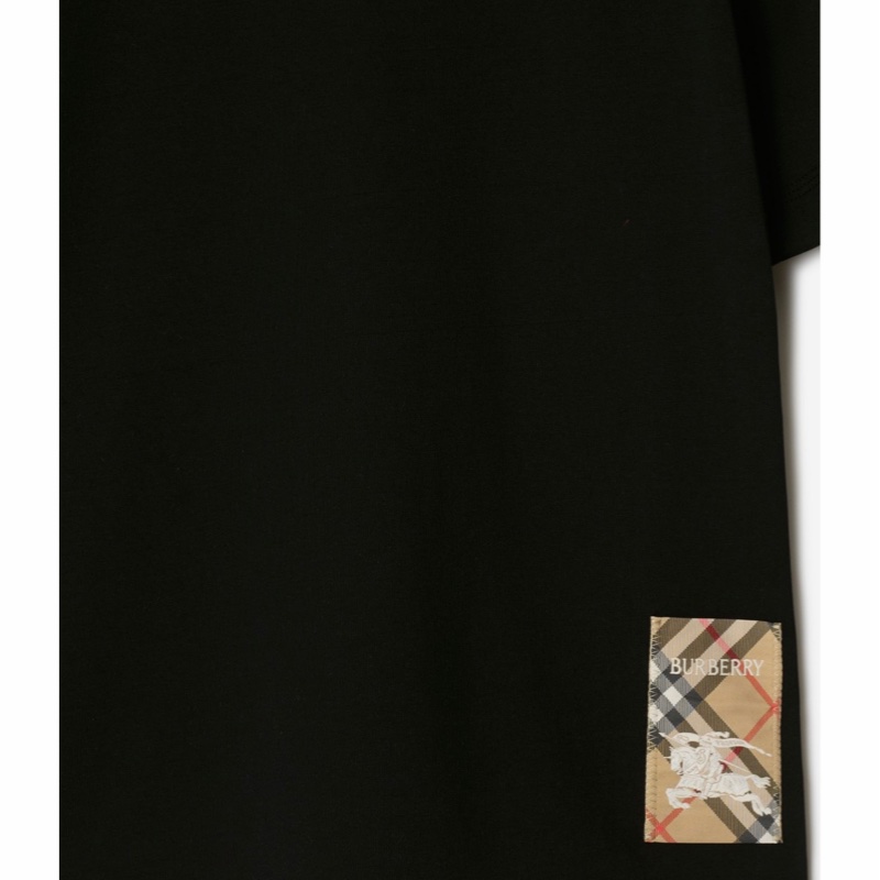 Burberry 女士 格紋標籤T恤XXS XS S M L XL碼-1