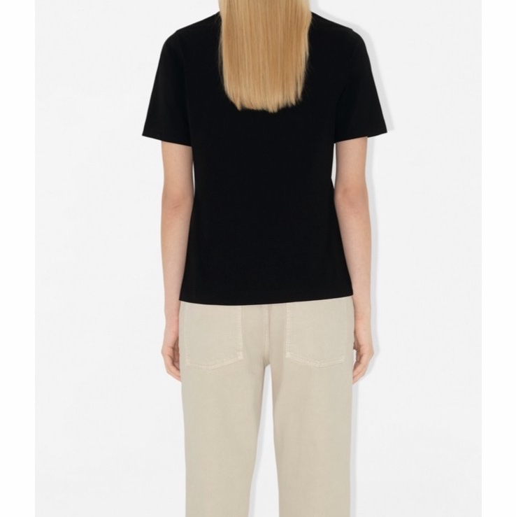 Burberry 女士 格紋標籤T恤XXS XS S M L XL碼-3