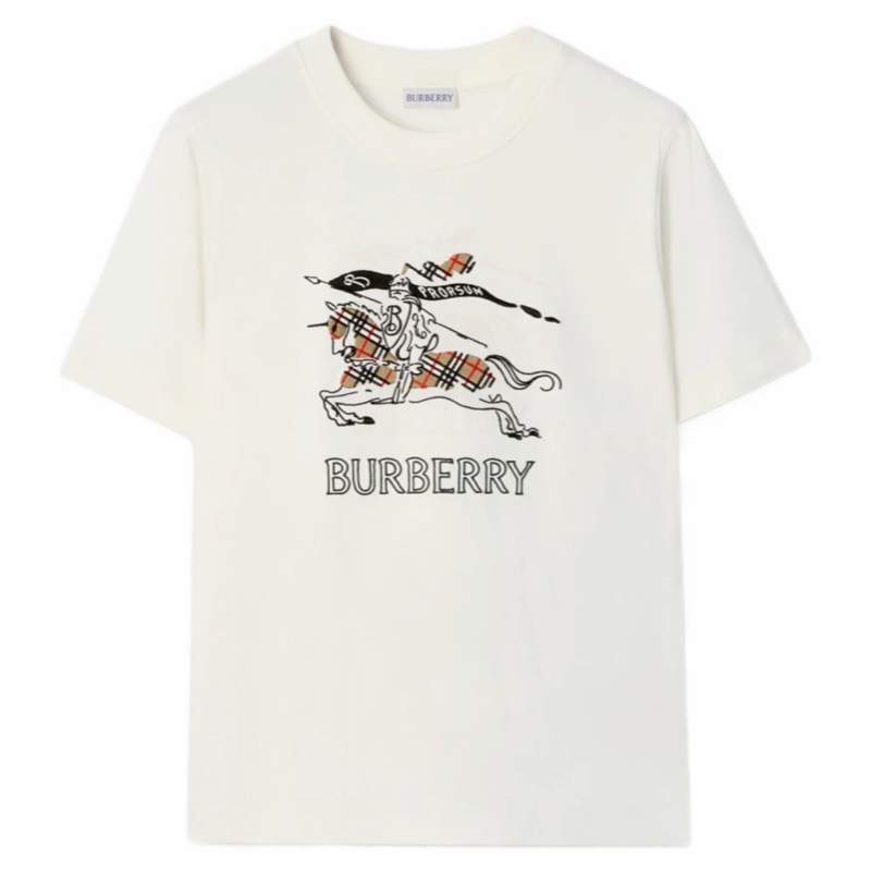 Burberry 女士 EKD 素描棉質 T 恤XXS XS S M L XL碼-0