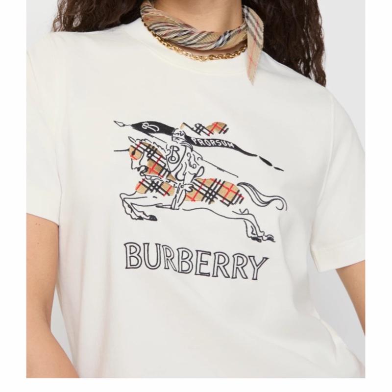 Burberry 女士 EKD 素描棉質 T 恤XXS XS S M L XL碼-1