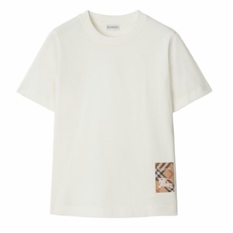 Burberry 女士 格紋標籤T恤XXS XS S M L XL碼