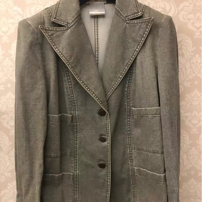 Chanel牛仔外套38碼-0