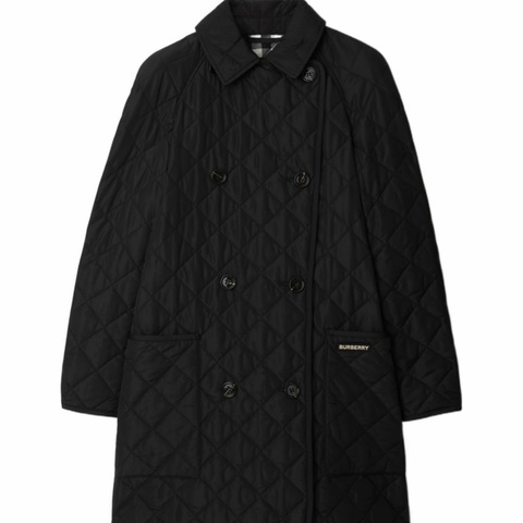 Burberry 女士 翻領絎縫棉服XS S M L XL XXL碼