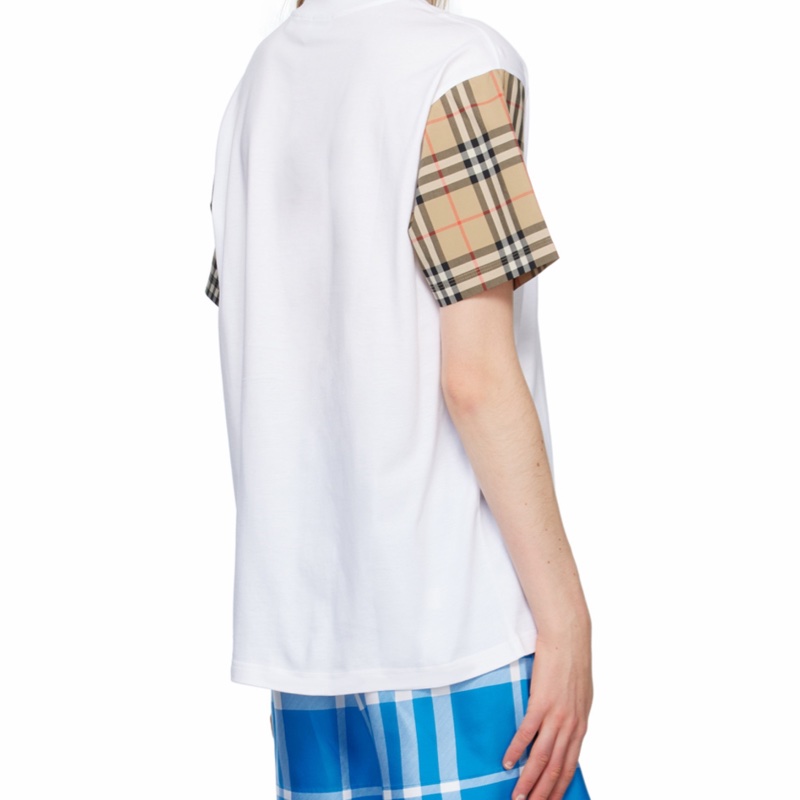 Burberry 女士 Vintage格紋衣袖T恤XXS XS S M L XL碼-2