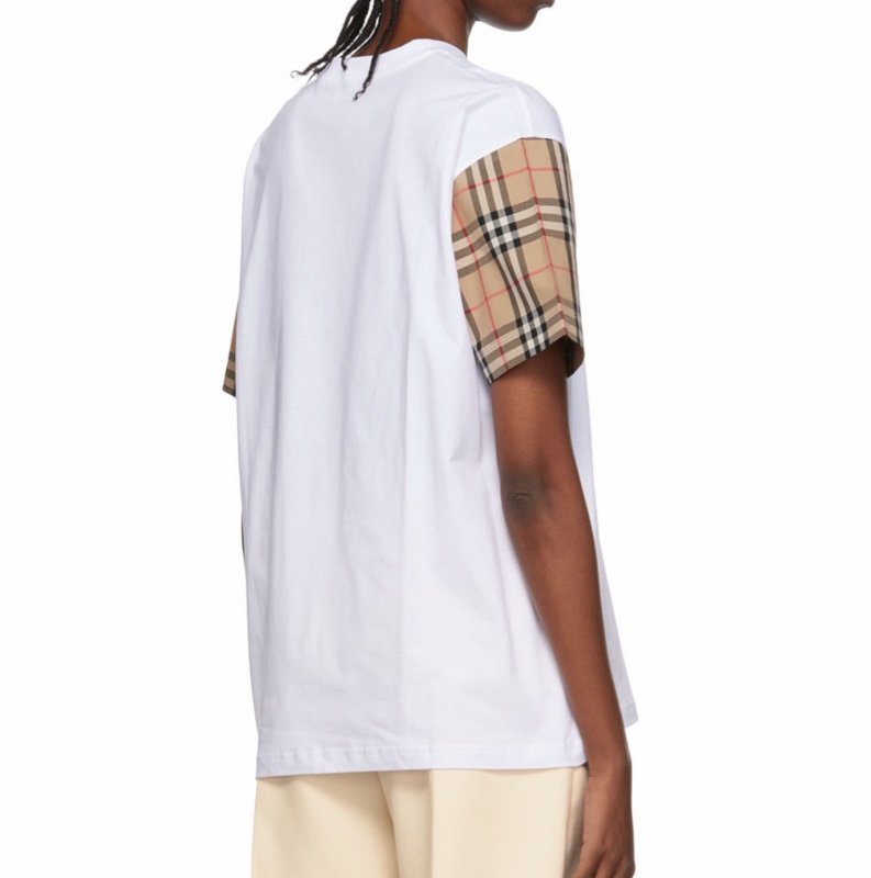 Burberry 女士 Vintage格紋衣袖T恤XXS XS S M L XL碼-7