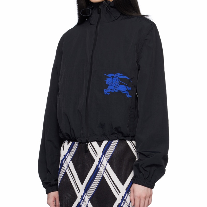 Burberry 女士 兜帽短款休閒夾克M-3