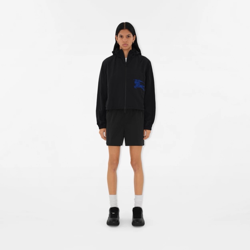 Burberry 女士 兜帽短款休閒夾克M-5