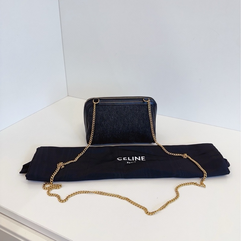 Celine 黑色丹寧-2