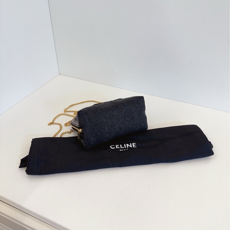 Celine 黑色丹寧-7