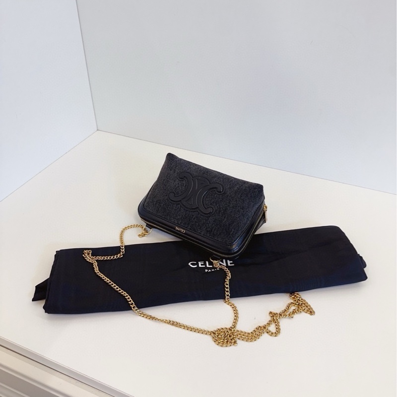 Celine 黑色丹寧-8