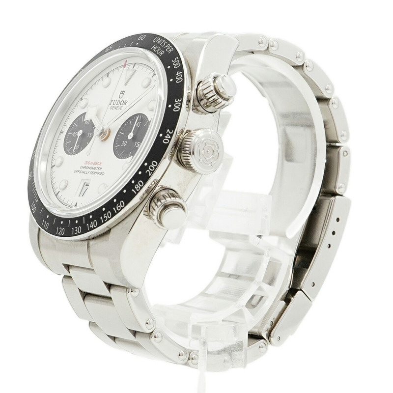 帝舵碧灣系列 79360N 銀色錶盤男士腕錶-1