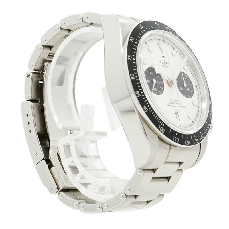 帝舵碧灣系列 79360N 銀色錶盤男士腕錶-2