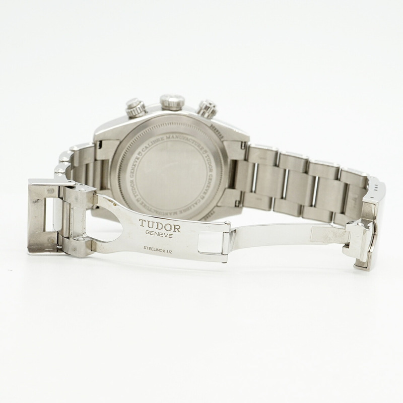 帝舵碧灣系列 79360N 銀色錶盤男士腕錶-3