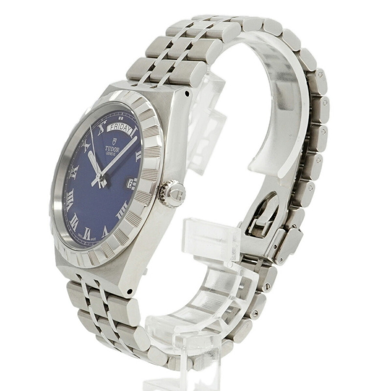 帝舵皇家28600海軍藍錶盤男士腕錶-1