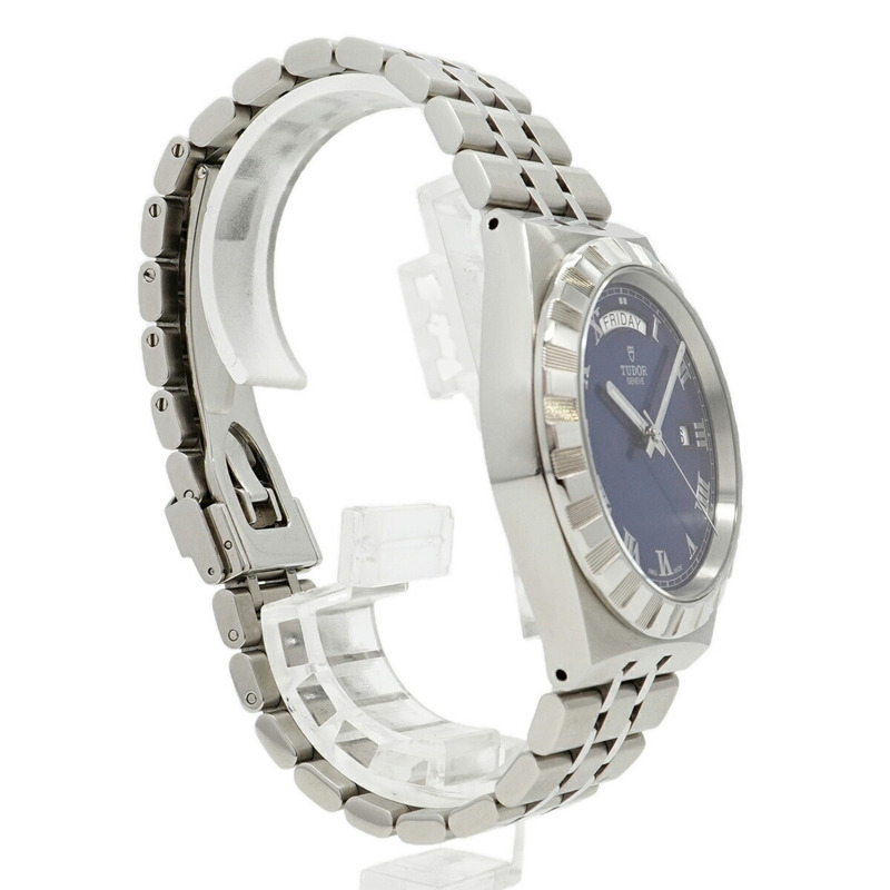 帝舵皇家28600海軍藍錶盤男士腕錶-2