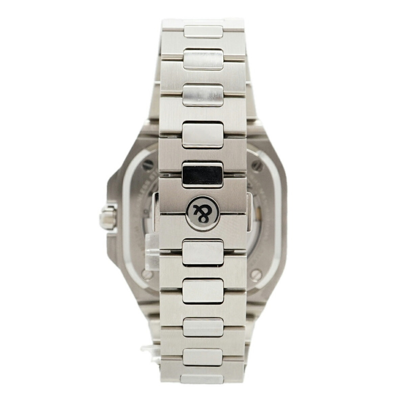 Bell & Ross BR-X5 冰藍精鋼男士腕錶 (BRX5R-IB-ST SST)-6