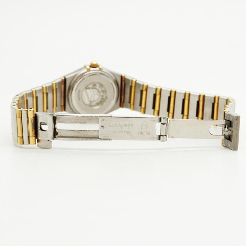 歐米茄星座系列 1267.75 白色錶盤女錶-3