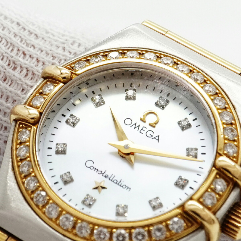 歐米茄星座系列 1267.75 白色錶盤女錶-6