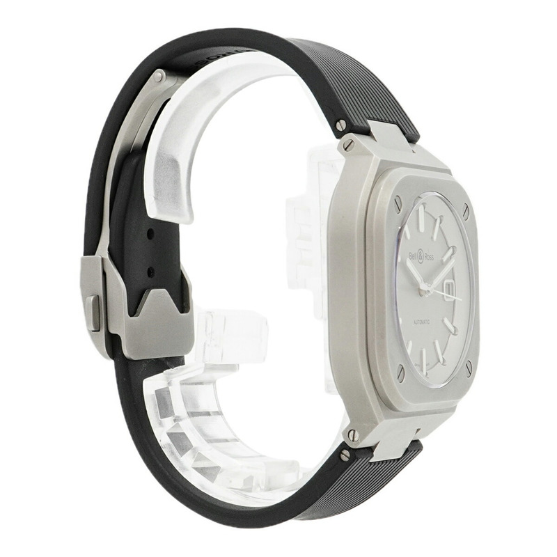Bell & Ross BR 05 Hololum BR05A-GM-ST SST 灰色錶盤男士腕錶-2