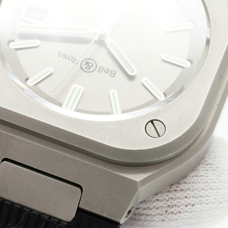 Bell & Ross BR 05 Hololum BR05A-GM-ST SST 灰色錶盤男士腕錶-5