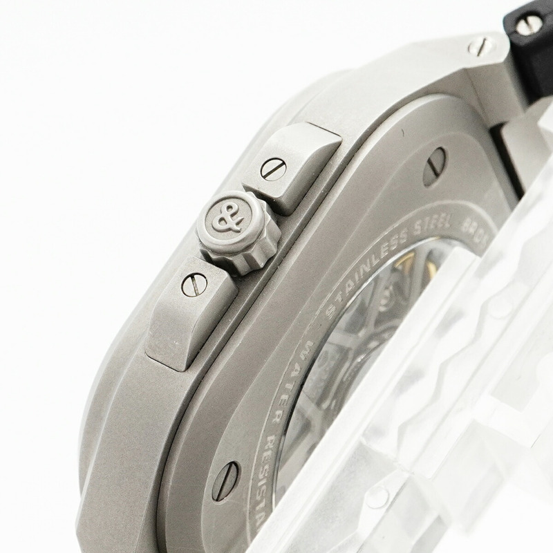Bell & Ross BR 05 Hololum BR05A-GM-ST SST 灰色錶盤男士腕錶-7