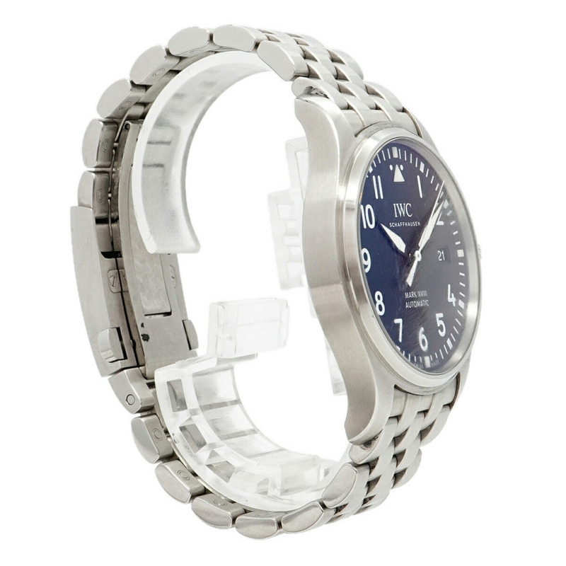 IWC 沙夫豪森飛行員 IW327011 男士黑色錶盤手錶-2