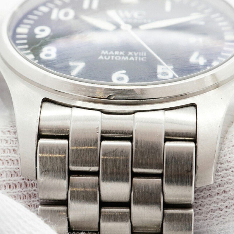 IWC 沙夫豪森飛行員 IW327011 男士黑色錶盤手錶-7