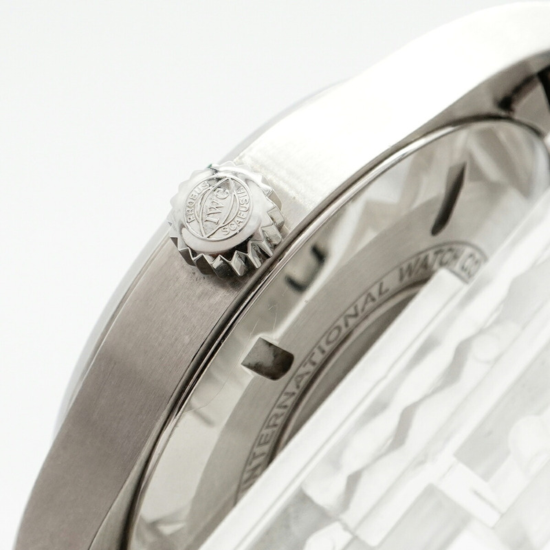 IWC 沙夫豪森飛行員 IW327011 男士黑色錶盤手錶-9