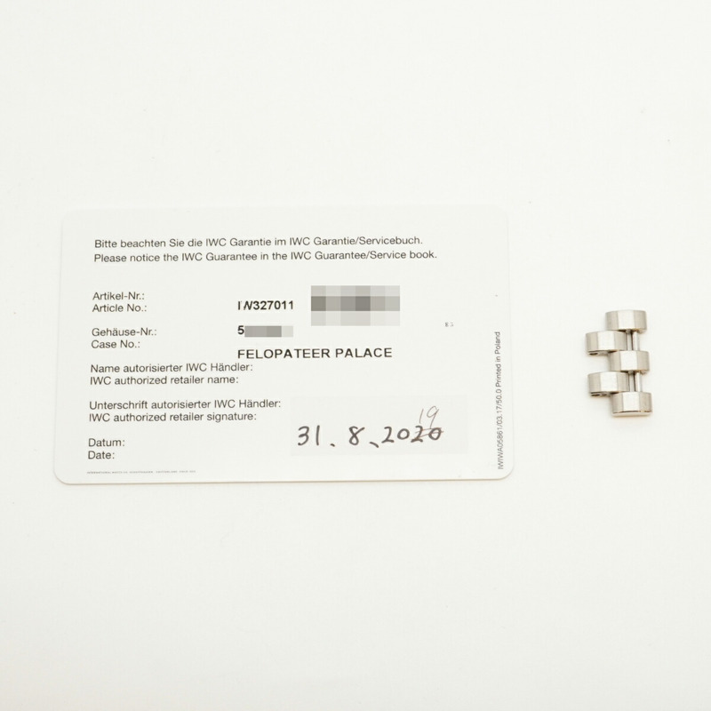 IWC 沙夫豪森飛行員 IW327011 男士黑色錶盤手錶-10