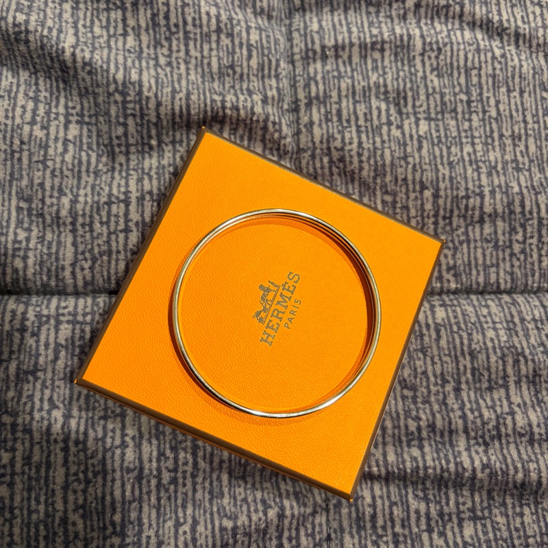 Hermes Harnais de Coeur手環 65碼 S號 愛心 愛馬仕琺瑯手鐲-11
