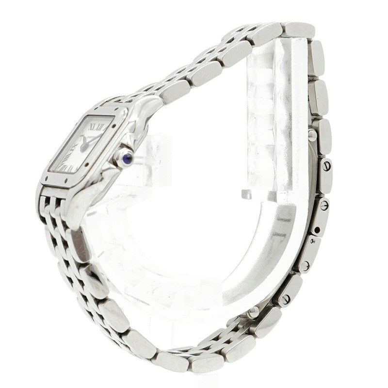 卡地亞 Panthère de Mini WSPN0019 銀色錶盤女士手錶-1