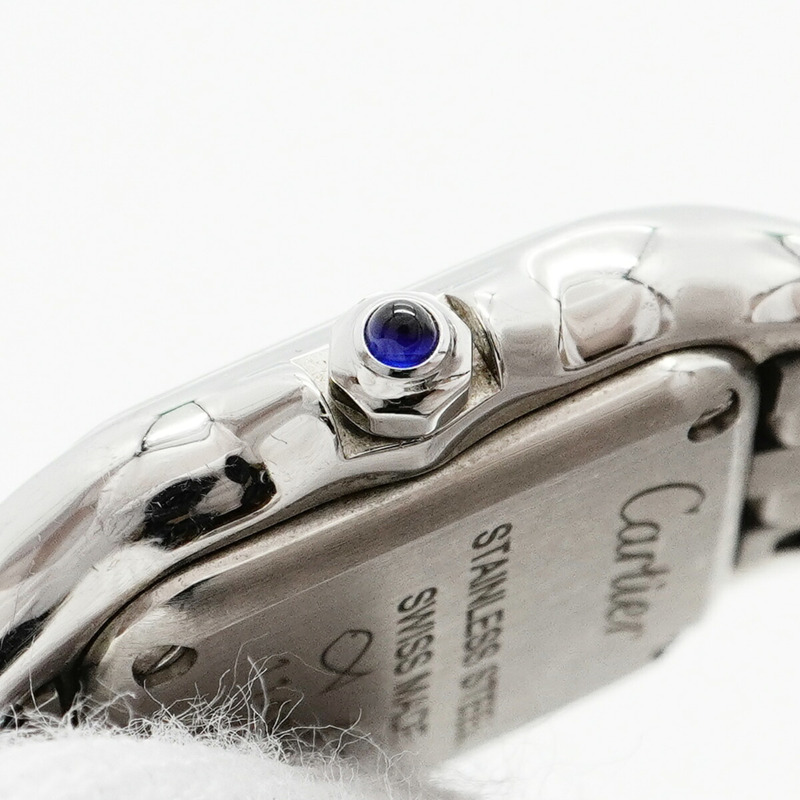 卡地亞 Panthère de Mini WSPN0019 銀色錶盤女士手錶-8