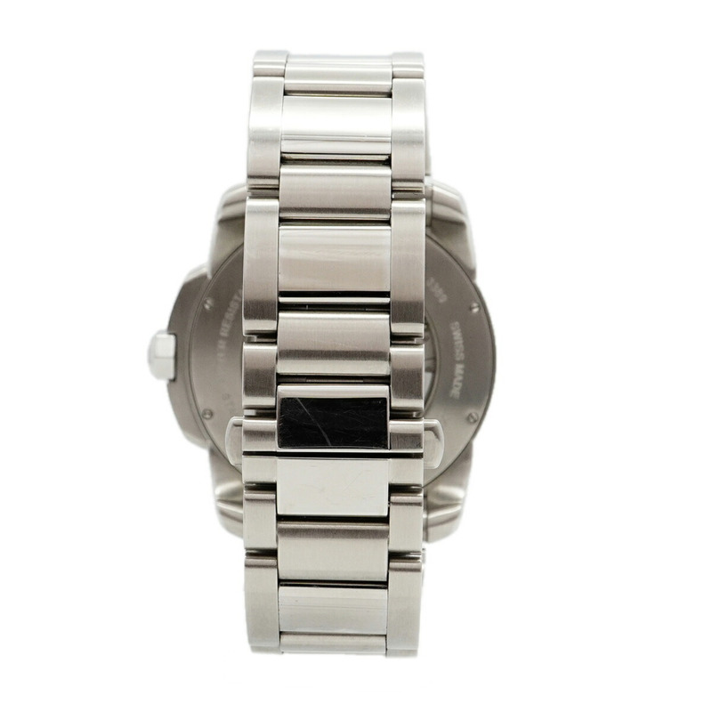 卡地亞 Calibre de LM W7100015 銀色錶盤男士腕錶-7