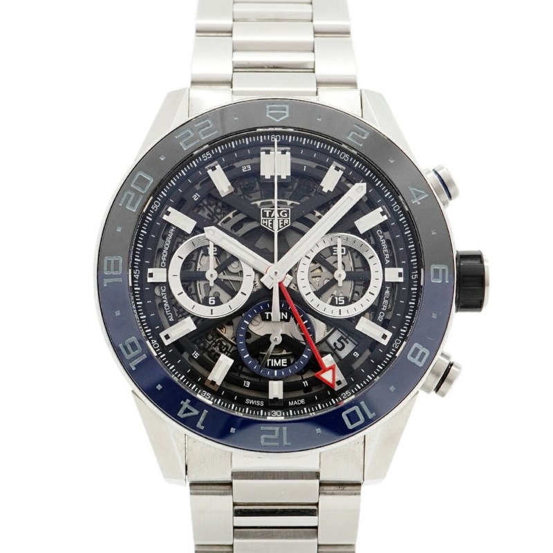 TAG Heuer Carrera CBG2A1Z 鏤空錶盤男士腕錶-0