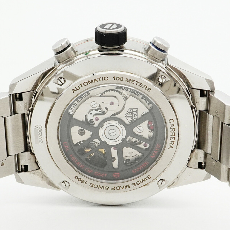 TAG Heuer Carrera CBG2A1Z 鏤空錶盤男士腕錶-4
