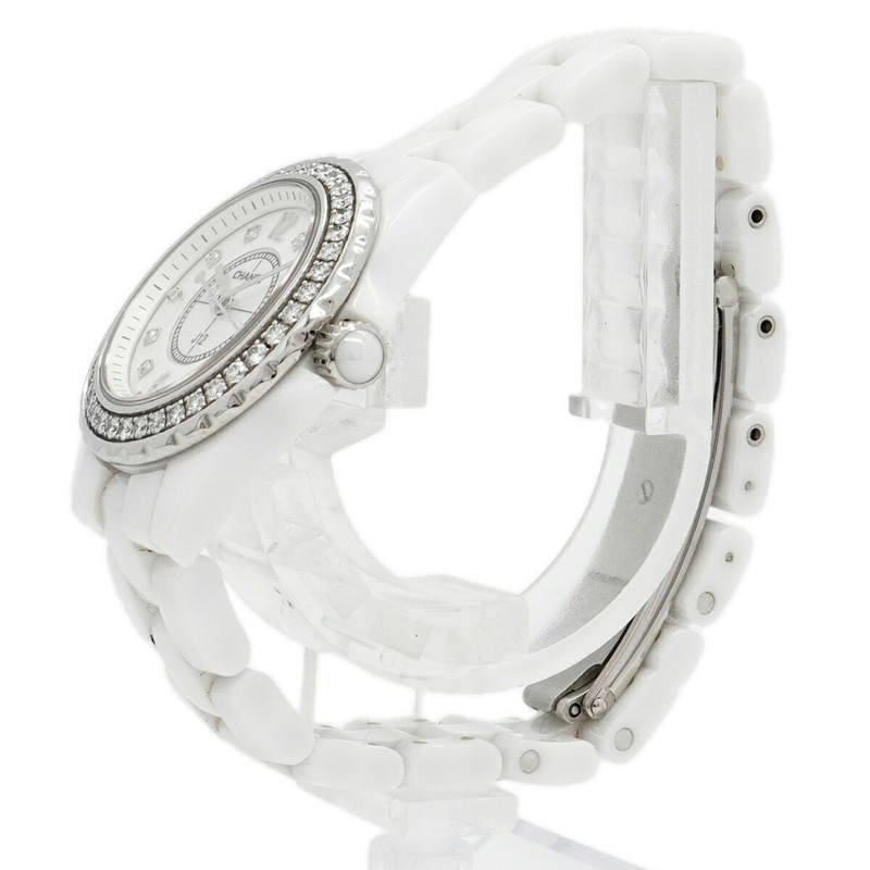 香奈兒 J12 H2572 白色錶盤女錶-1